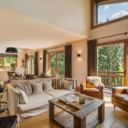 Prestigious 7br Alpine - Sauna, Cinema & Mont Blanc Panorama Megeve