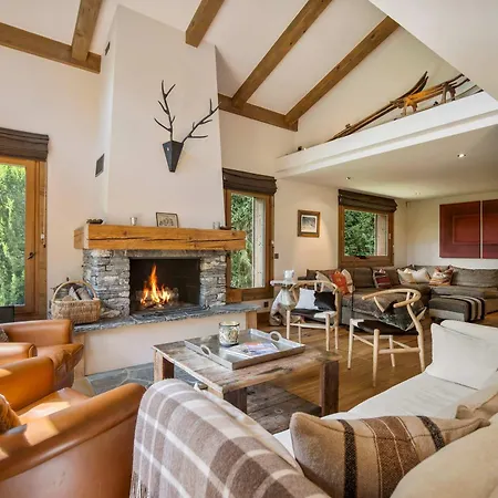 Chalet Prestigious 7br Alpine - Sauna, Cinema & Mont Blanc Panorama Megeve