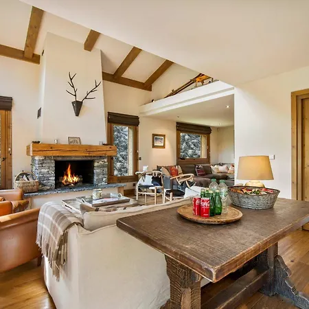 Prestigious 7br Alpine - Sauna, Cinema & Mont Blanc Panorama Megeve